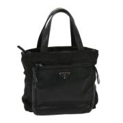 Pre-owned Nylon handbags Prada Vintage , Black , Dames