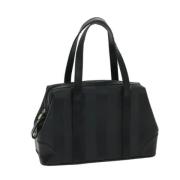 Pre-owned Canvas handbags Fendi Vintage , Black , Dames