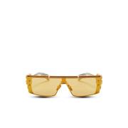 Wonder Boy III zonnebril Balmain , Yellow , Dames