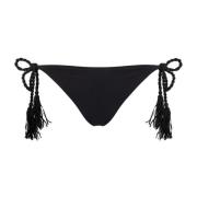 Mini Bikini Broekje met Veters Vilebrequin , Black , Dames