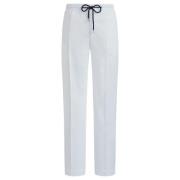 Heren Katoen en Tencel Joggers Vilebrequin , White , Heren