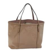 Pre-owned Canvas totes Gucci Vintage , Pink , Dames