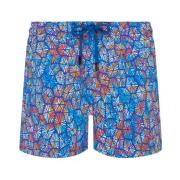 Kleurrijke Carapaces Dames Zwemshorts Vilebrequin , Blue , Dames