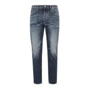 Brighton Mid Broek Dondup , Blue , Heren