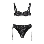 Twist Bikini met Beugel en Volledige Dekking Amerikaanse Bodem Me-Fui ...