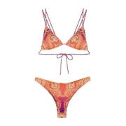 Bikini Triangolo E Slip Americano Sunrise F**k , Multicolor , Dames