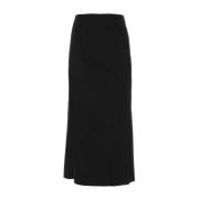 Elegante Maxi Rok Philosophy di Lorenzo Serafini , Black , Dames