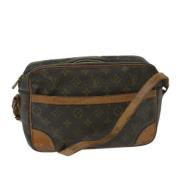 Pre-owned Canvas louis-vuitton-bags Louis Vuitton Vintage , Brown , Da...