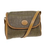 Pre-owned Canvas gucci-bags Gucci Vintage , Beige , Dames