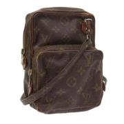 Pre-owned Canvas louis-vuitton-bags Louis Vuitton Vintage , Brown , Da...