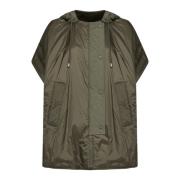 Omkeerbare Capejas met Logoprint Max Mara Weekend , Green , Dames