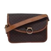 Pre-owned Canvas celine-bags Celine Vintage , Brown , Dames