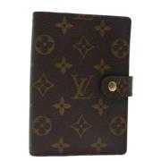 Pre-owned Canvas home-office Louis Vuitton Vintage , Brown , Dames