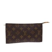 Pre-owned Canvas pouches Louis Vuitton Vintage , Brown , Dames