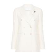 Witte Jassen voor Mannen Lardini , White , Dames