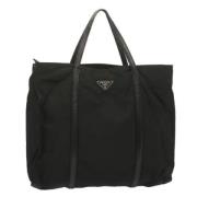 Pre-owned Nylon handbags Prada Vintage , Black , Dames