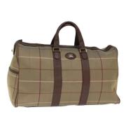 Pre-owned Canvas handbags Burberry Vintage , Beige , Dames