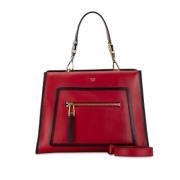 Pre-owned Leather fendi-bags Fendi Vintage , Red , Dames