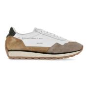 Vintage Stijl Witte Sneakers Hogan , White , Heren