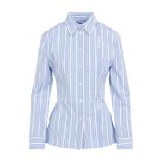 Blauwe Shirts voor Vrouwen Aw24 Jacquemus , Blue , Dames