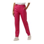 Logo Fo Lederen Broek Alix The Label , Pink , Dames