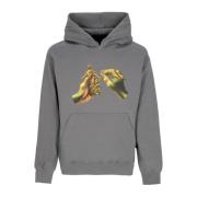 Grijze Hoodie met Kangoeroezak Propaganda , Gray , Heren