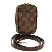 Pre-owned Canvas home-office Louis Vuitton Vintage , Brown , Dames