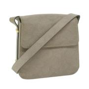 Pre-owned Leather shoulder-bags Salvatore Ferragamo Pre-owned , Gray ,...