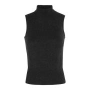 Dolcevita Slipover Sweater Roberto Collina , Black , Dames