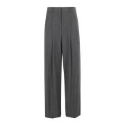 Geplooide Broek Theory , Gray , Dames