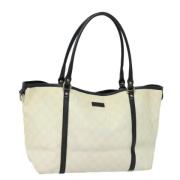 Pre-owned Leather gucci-bags Gucci Vintage , White , Dames