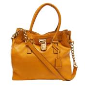 Pre-owned Leather totes Michael Kors Pre-owned , Yellow , Dames