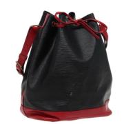 Pre-owned Leather louis-vuitton-bags Louis Vuitton Vintage , Black , D...