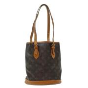 Pre-owned Canvas louis-vuitton-bags Louis Vuitton Vintage , Brown , Da...