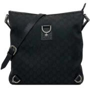 Pre-owned Leather gucci-bags Gucci Vintage , Black , Dames