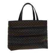 Pre-owned Leather totes Celine Vintage , Black , Dames