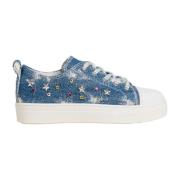 Lage Sneakers Nerogiardini , Blue , Dames