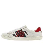 Pre-owned Fabric sneakers Gucci Vintage , White , Heren