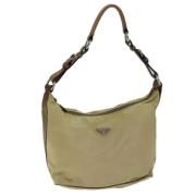 Pre-owned Nylon prada-bags Prada Vintage , Beige , Dames