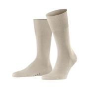 Merino Katoen Blend Sokken Falke , Beige , Unisex