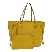 Pre-owned Leather louis-vuitton-bags Louis Vuitton Vintage , Yellow , ...