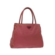 Pre-owned Nylon handbags Prada Vintage , Pink , Dames