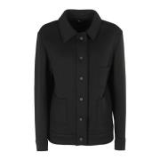 Stijlvolle Jas voor Mannen Seventy , Black , Dames