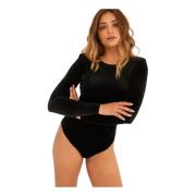 Maneater Bodysuit Black Undress Code , Black , Dames