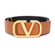 Go Buckle Riem Valentino Garavani , Brown , Dames