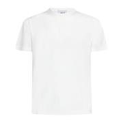 Beige Katoenen T-shirts en Polos D4.0 , White , Heren