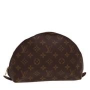 Pre-owned Canvas pouches Louis Vuitton Vintage , Brown , Dames