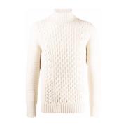 Witte Sweatshirt Aw24 Drumohr , White , Heren