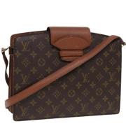 Pre-owned Canvas louis-vuitton-bags Louis Vuitton Vintage , Brown , Da...