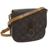 Pre-owned Canvas louis-vuitton-bags Louis Vuitton Vintage , Brown , Da...